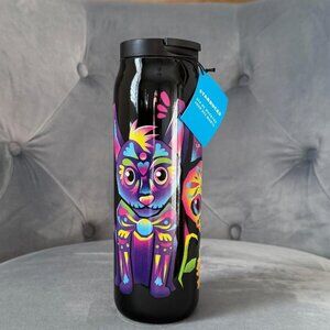 Starbucks Black and Multicolor Animal Design Tumbler